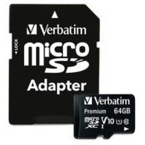 Verbatim Micro SDXC Card 64GB