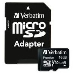 Verbatim Micro SDHC Card 16GB